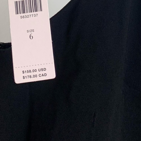 NWT Anthropologie Maeve Sleeveless Magdalena Sleeveless Crepe Jumpsuit Black - Picture 7 of 7